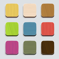 Wall Mural - app icons