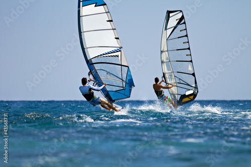 Dekoracja na wymiar  windsurferzy-w-akcji