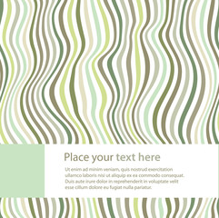 Aufkleber - Beautiful striped background. Vector illustration