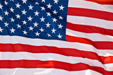 Fototapeta Przestrzenne - Fond drapeau américain