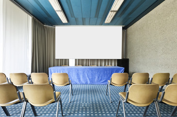 Wall Mural - interior of a conference hall