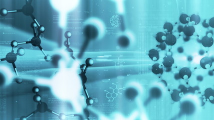 science background, molecular structure. chemical biology.