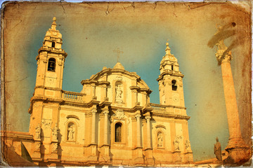 Wall Mural - Church of St. Dominic, Palermo