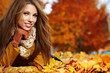 © ZoomTeam - Portrait of very beautiful young woman in autumn park