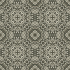 Poster - Decorative retro pattern