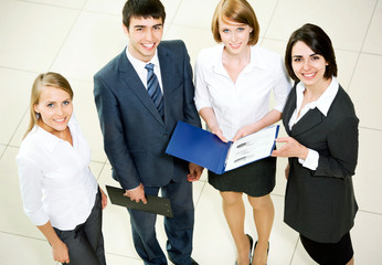 Wall Mural - Group of business people