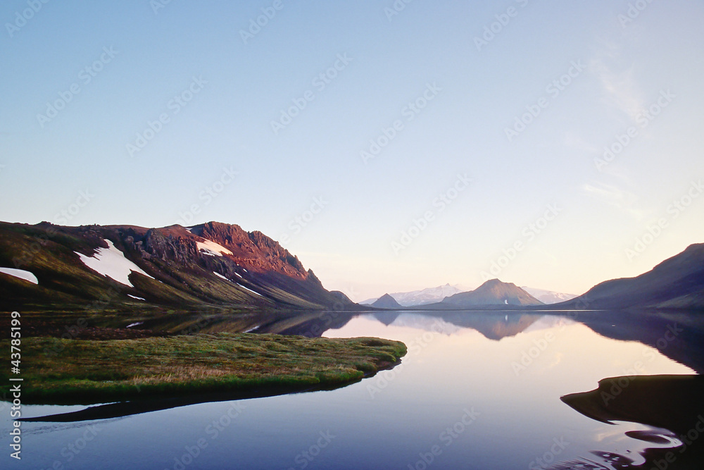 Alftavatn lake, Iceland - obrazy, fototapety, plakaty 