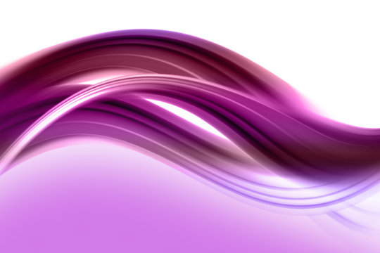 Abstract romantic wave background design with space for your text