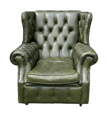 Wall Mural - Retro leather armchair