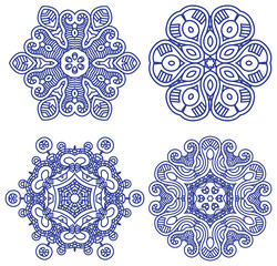 Aufkleber - Ornamental ethnicity pattern