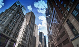 Fototapeta Uliczki - Skyscrapers of Manhattan