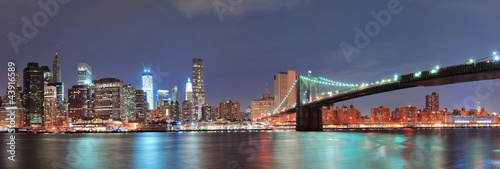 Naklejka na szybę New York City Brooklyn Bridge