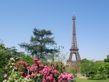 Fototapeta Boho - Park Champ de Mars with Eiffel Tower