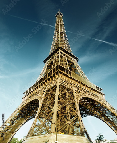 Naklejka na szybę Eiffel Tower, Paris, France