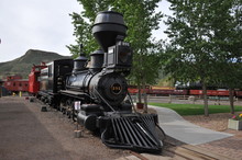 Locomotive In Denver Colorado, Museum