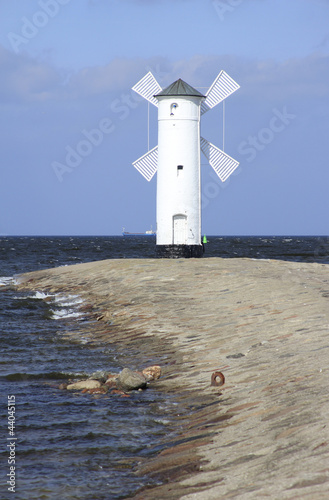 Fototapeta na wymiar Mühlenbake Swinemünde (Swinoujscie), Polen