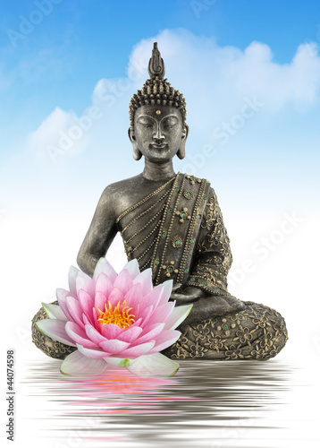 Akustikstoff - Bouddha zen (von Beboy)