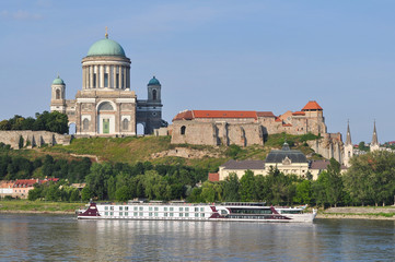 Poster - grand building of Basilica Esztergom,Hungary