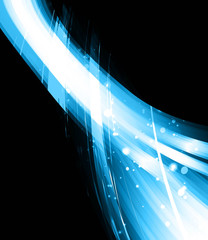 Wall Mural - abstract blue bright colorful business wave vector