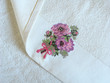 terry towel with embroidery