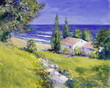 © bittedankeschön - haus am meer - malerei