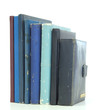 © aopsan - stack of old books isolated on white background