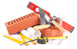 © mariusz szczygieł - bricks,  mason tools and construction plans