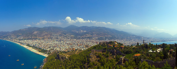 Mediterranean Sea, Alanya, Turkey