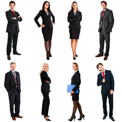 Canvas Print - Business people