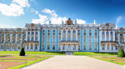 Wall Mural - Katherine's Palace hall in Tsarskoe Selo (Pushkin).