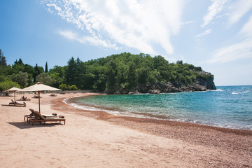 Umbrellas on the beach