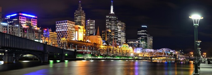 Uferpromenade in Melbourne