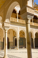 Wall Mural - The interior patio of Casa de Pilatos, Seville