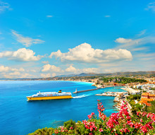 View Of Mediterranean Resort Nice, French Riviera