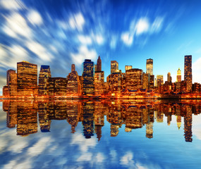 Fototapete - New York Skyline.
