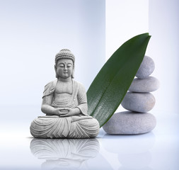 Papier Peint - Statue de Bouddha