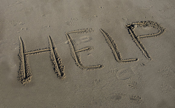help in the sand