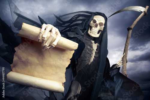 Valokuva  Grim reaper/ angel of death