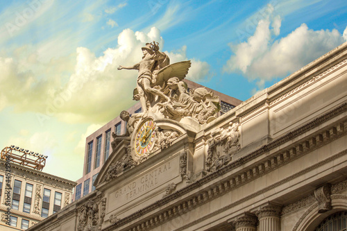 Fotomural Grand Central Station Exterior view in New York City
