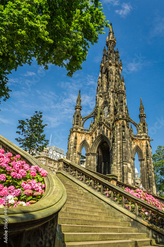 View of Scott Monument in E...