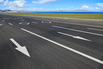 Sticker - highway in tibet