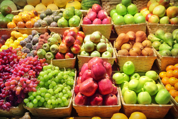 Wall Mural - Fruit market