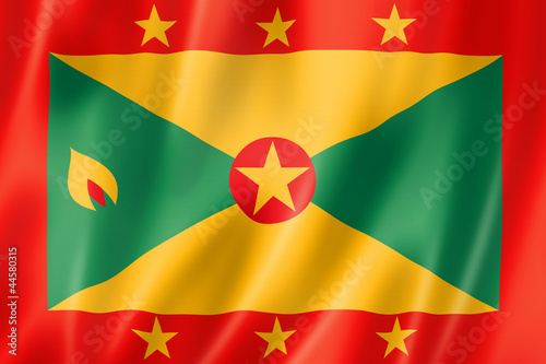 Naklejka na szybę Grenada flag