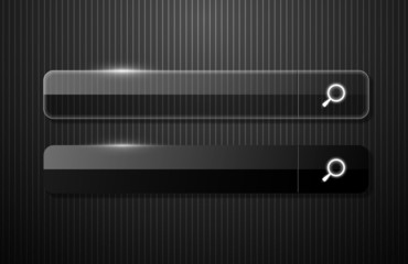 Wall Mural - vector web search bar