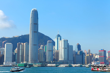 Canvas Print - hong kong harbour