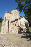 Fototapeta Krajobraz - Romanesque  church