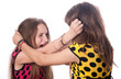 © Solid photos - Two teenage girls pulling each others hair