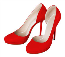 Red Women Shoes
