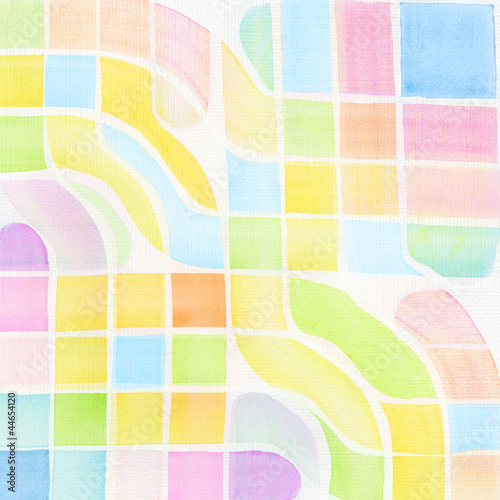 Naklejka na szafę Watercolor background