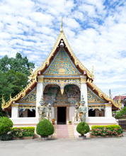 Wat Sri Khun Muang  In Chiang Khan ,Loei, Thailand